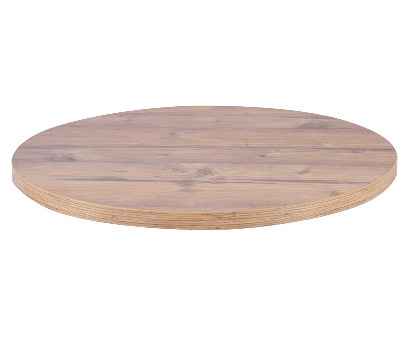 Pine Effect Laminate Restaurant Table Top - 25mm