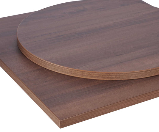 Walnut Laminate Restaurant Table Top - 25mm